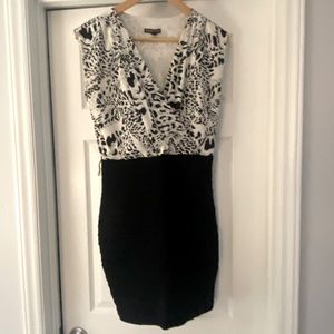 Express Animal Print Dress Size Small